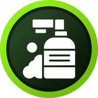 Shampoo kreatives Icon-Design vektor