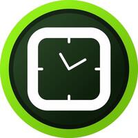 Uhr kreatives Icon-Design vektor