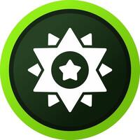 Sheriff kreatives Icon-Design vektor