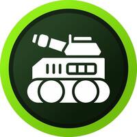 Tank kreatives Icon-Design vektor