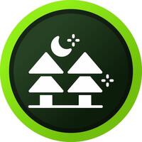 Wald kreatives Icon-Design vektor