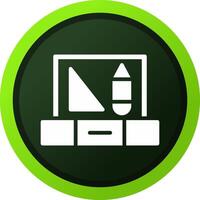 Laptop kreatives Icon-Design vektor