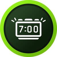 Alarm kreatives Icon-Design vektor