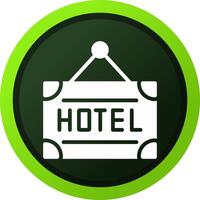 Hotel kreatives Icon-Design vektor