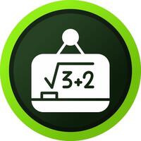 Whiteboard kreatives Icon-Design vektor