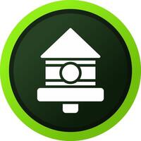 Birdhouse kreatives Icon-Design vektor