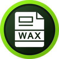 Wachs kreatives Icon-Design vektor