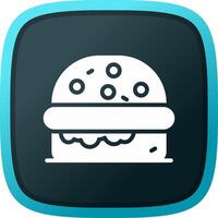 Burger kreatives Icon-Design vektor