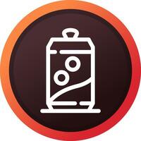 Soda kreatives Icon-Design vektor