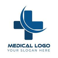 medicinsk logotyp design vektor mall fri