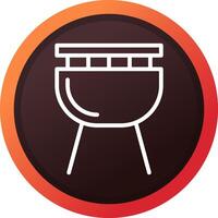 Grill kreatives Icon-Design vektor