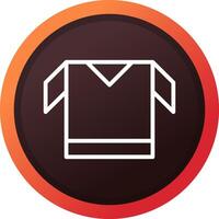 Shirt kreatives Icon-Design vektor