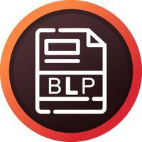 blp kreativ Symbol Design vektor