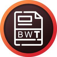 bwt kreativ Symbol Design vektor