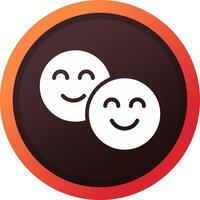 Smiley kreatives Icon-Design vektor