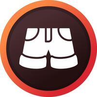 Shorts kreatives Icon-Design vektor