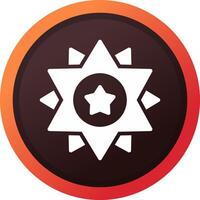 Sheriff kreatives Icon-Design vektor