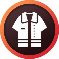 Shirt kreatives Icon-Design vektor