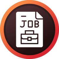 Job kreatives Icon-Design vektor