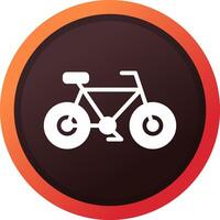 Fahrrad kreativ Symbol Design vektor