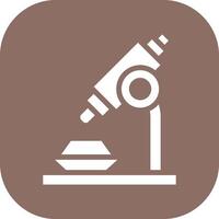mikroskop vektor ikon