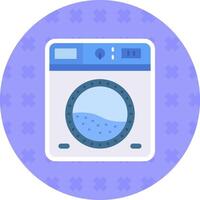 Wäsche eben Aufkleber Symbol vektor