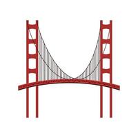 Brückenstruktur Architektur vektor