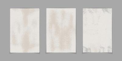 Jahrgang alt texturiert Papier, a4 Format. Grunge Hintergrund. Vektor Illustration