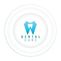 Dental Oral Zahn Pflege Logo Zeichen Vorlage vektor