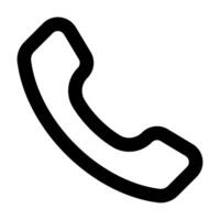 Telefon Symbol zum Netz, Anwendung, uiux, Infografik, usw vektor