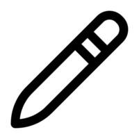 Stift Symbol zum Netz, Anwendung, uiux, Infografik, usw vektor