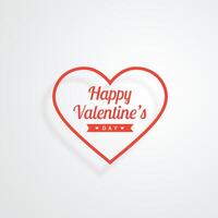 abstrakt glücklich Valentinsgrüße Tag Herzen Hintergrund Design Illustration vektor