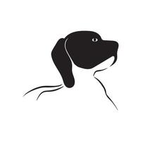 vektor illustration grafisk Bra hund djur- logotyp och symbol för djuraffär etc