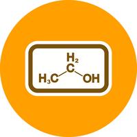 Ethanol-Vektor-Symbol vektor