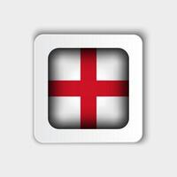 England Flagge Taste eben Design vektor