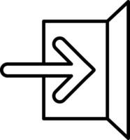 Zeichen im Linie Gradient Symbol vektor