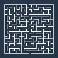 Labyrinth Labyrinth Vektor. vektor