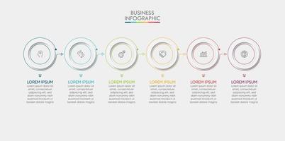 Präsentationsgeschäft Infografik Vorlage vektor