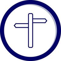 Teilt vecto Symbol vektor