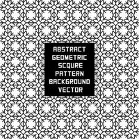 abstrakt geometriska kvadratiska mönster bakgrundsvektor vektor