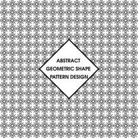 abstrakt geometriska sömlösa mönster bakgrund vektor design