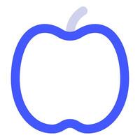 Apfel Symbol Essen und Getränke zum Netz, Anwendung, uiux, Infografik, usw vektor