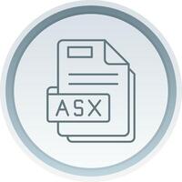 asx linear Taste Symbol vektor