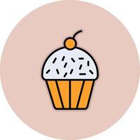 Cupcake vecto Symbol vektor