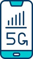 5g Smartphone vecto Symbol vektor