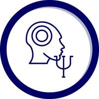 Psychologie-Vektor-Symbol vektor