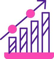 Statistik-Vektorsymbol vektor