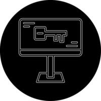 Computer-Vektor-Symbol vektor