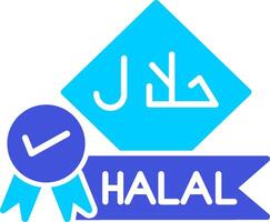 Symbol für Halal-Vektor vektor