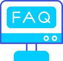 FAQ-Vektorsymbol vektor